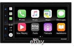 Boss 6.75 Touchscreen Double Din Car Stereo Receiver Apple CarPlay Android Auto