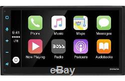 Boss Apple CarPlay Android Auto Double 2 DIN Bluetooth In-Dash Car Stereo Play
