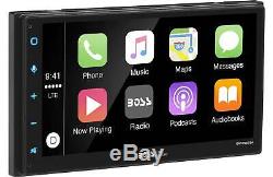 Boss Apple CarPlay Android Auto Double 2 DIN Bluetooth In-Dash Car Stereo Play