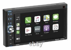 Boss BCP62 In-Dash Double-DIN Apple CarPlay Android Auto Car Stereo Receiver