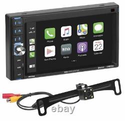 Boss BCP62-RC Double-DIN In-Dash Apple CarPlay Car Stereo Receiver