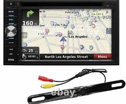 Boss BN965BLC Double Din Car 6.5 DVD/Bluetooth Player Navigation Backup Camera