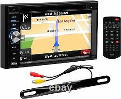 Boss BN965BLC Double Din Car 6.5 DVD/Bluetooth Player Navigation Backup Camera