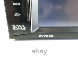 Boss BV755B Bluetooth DVD/MP3/CD 6.2 Touchscreen Double-DIN Receiver Car Stereo