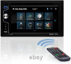 Boss BV755B Double DIN In-Dash DVD/CD/AM/FM Bluetooth Car Stereo Receiever 6.2