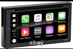 Boss BV900ACP Car Double Din Apple CarPlay Android Auto DVD CD 6.75 Receiver