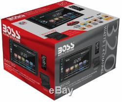 Boss BV9371BD Double DIN Bluetooth DVD Car Stereo with Removable 6.2 Touchscreen