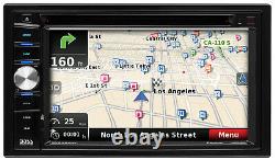 Boss BV9384NV 6.2 Double 2 Din Car DVD/CD MP3 Bluetooth Receiver GPS Navigation