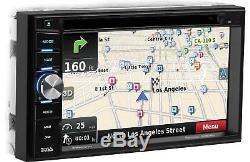 Boss BV960NV Double DIN Bluetooth DVD GPS Navigation Car Stereo 6.2 Touchscreen