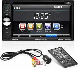 Boss BVB9351RC Double Din Car DVD/CD/USB/Bluetooth Receiver 6.2 WithBackup Camera