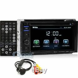 Boss BVB9364RC Double DIN Touchscreen Bluetooth DVD Car Stereo + Backup Camera