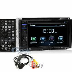 Boss BVB9364RC Double DIN Touchscreen Bluetooth DVD Car Stereo + Backup Camera