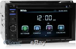 Boss BVB9364RC Double DIN Touchscreen Bluetooth DVD Car Stereo + Backup Camera