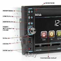 Boss Double-DIN 6.5 Touchscreen Monitor Bluetooth Car MP3 Player Stereo BV9370B