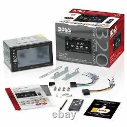 Boss Double-DIN 6.5 Touchscreen Monitor Bluetooth Car MP3 Player Stereo BV9370B