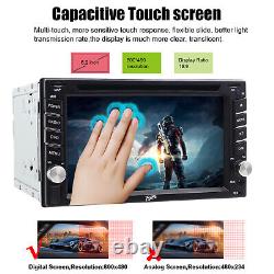 CAEMRA+Double 2Din 6.2 Car Stereo DVD GPS Head Unit In Dash Touch Radio