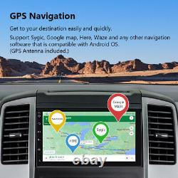 CAM+7 IPS Touch Screen Car Stereo Double Din Android 10 8Core GPS Apple Carplay