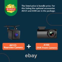 CAM+DVR+7IN Double 2Din In Dash Car Stereo with Carplay Android Auto 13 Bluetooth