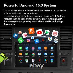 CAM+DVR+Double 2Din Android 10 8-Core 7 HD Car Stereo Radio GPS WiFi 4G CarPlay