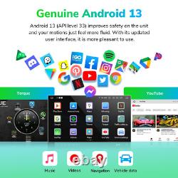 CAM+DVR+OBD+Android 13 10 8-Core Double Din Car Stereo CarPlay Radio GPS 4G LTE