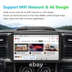CAM+DVR+OBD+Android 13 10 8-Core Double Din Car Stereo CarPlay Radio GPS 4G LTE
