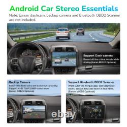 CAM+DVR+OBD+Android 13 10 8-Core Double Din Car Stereo CarPlay Radio GPS 4G LTE