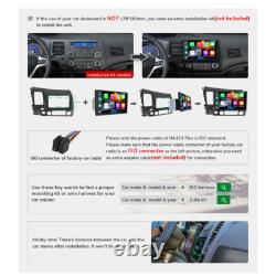 CAM+DVR+OBD+Android 13 10 8-Core Double Din Car Stereo CarPlay Radio GPS 4G LTE