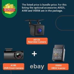 CAM+DVR+OBD+Car Radio Stereo Bluetooth Double 2 Din 7 Android 14 CarPlay GPS FM