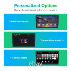 CAM+DVR+OBD+Double Din Android 13 6+64 8-Core 10.1 Car Stereo CarPlay Radio GPS