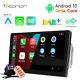 Cam+double 2din 10.1 Rotatable Car Stereo Radio Android 10 Touch Screen Gps Dsp