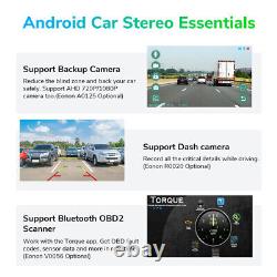CAM+Double 2 DIN 10.1 IPS Android 12 Car Stereo Radio GPS Nav CarPlay DSP Audio