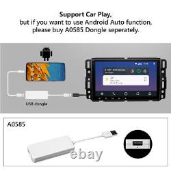 CAM+Double DIN 8Android 10 Car Stereo Radio GPS CarPlay for Chevy GMC Chevrolet