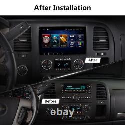 CAM+Double DIN 8Android 10 Car Stereo Radio GPS CarPlay for Chevy GMC Chevrolet