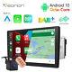 Cam+double Din 10.1 Large Screen Android 10 8-core Car Gps Sat Nav Stereo Radio