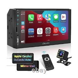 CARPURIDE Double Din Car Stereo with Apple Carplay & Android Auto. FMBI Sales