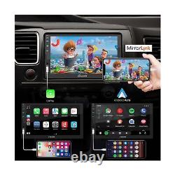 CARPURIDE Double Din Car Stereo with Apple Carplay & Android Auto. FMBI Sales