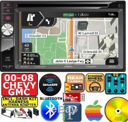 CHEVY-GMC GPS NAVIGATION Cd/Dvd Bluetooth USB EQ Car Radio Stereo Opt. SIRIUSXM