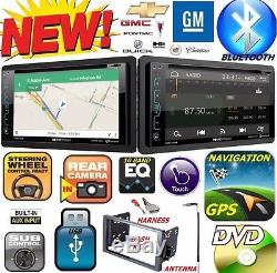 CHEVY-GMC GPS NAVIGATION SYSTEM Cd Dvd USB AUX VIDEO Bluetooth Car Radio Stereo