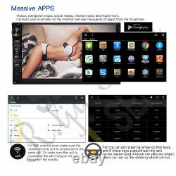 Camera + 7 Android 8.1 Double 2Din Car Stereo Radio GPS Wifi Mirror Link Player