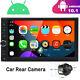 Camera+gps 7 Double Din Car Stereo Radio No Dvd Player Bluetooth Dsp Android 10