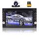 Camera&gps Double 2din Stereo Radio Car Cd Dvd Player Bluetooth +map
