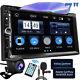 Camera With Apple Carplay Bluetooth Radio Double Din 7 Car Stereo Dvd Player Cd