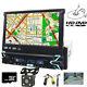 Car 1-din Dvd Cd Bluetooth Stereo With Motorized 7 Touchscreen Flip Out Gps Navi