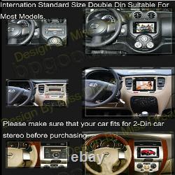 Car DVD CD Player Double 2 Din Stereo Radio Bluetooth Head Unit Mirror Link-GPS