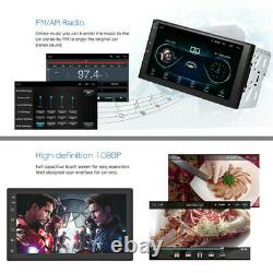 Car Double Din Radio Stereo Android Head 7 Touch Screen Stereo GPS Navigation