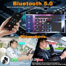 Car Radio Apple Carplay BT Car Stereo CD Player Touch Screen Double 2Din+Camera