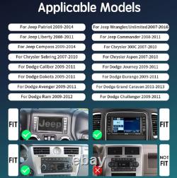 Car Radio Double Din Car Stereo Apple Carplay GPS FM For Jeep Wrangler 2007-2016