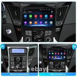 Car Radio Stereo Double 2 Din For Hyundai Sonata 2011-2015 Android 10 WIFI 1+16G
