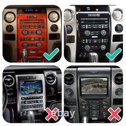 Car Radio Stereo Double Din Dash Android Navi Carplay for 2009-2014 Ford F-150