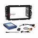 Car Radio Stereo Double Din Dash Kit Onstar Bose Harness For Gm Chevy Pontiac